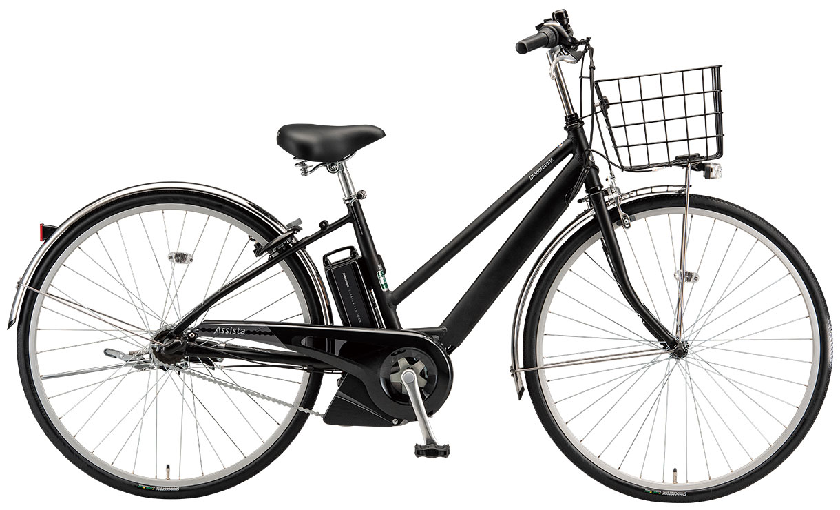 通勤・通学向け電動アシスト自転車 アシスタS STD T.クロツヤケシ(ツヤ消しカラー)色の写真