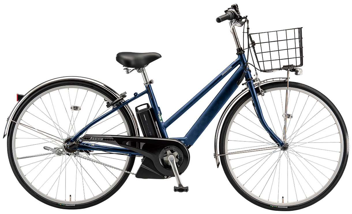 通勤・通学向け電動アシスト自転車 アシスタS STD T.サファイヤブルー(ツヤ消しカラー)色の写真