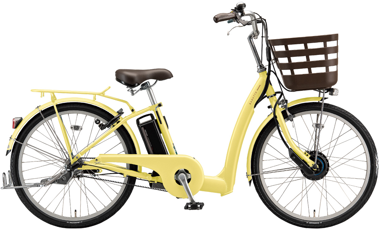 買い物向け電動アシスト自転車 ラクット 24インチ T.Xマットブルーグレー(ツヤ消しカラー)/24インチ色の写真